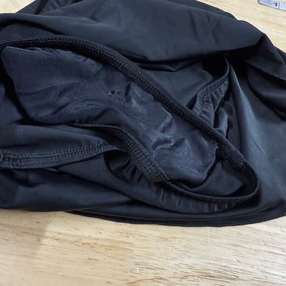 Miraclesuit NWT Black Swim Skirted Bikini Size 8 Slimming Full Coverage Shaping - Picture 11 of 11